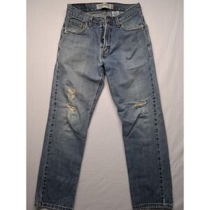 Vintage Levis 505 Regular Fit Straight Leg Jeans Mens 30x30 Denim